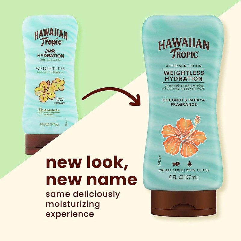 Hawaiian Tropic Silk Hydration Weightless After Sun Lotion, 177ml