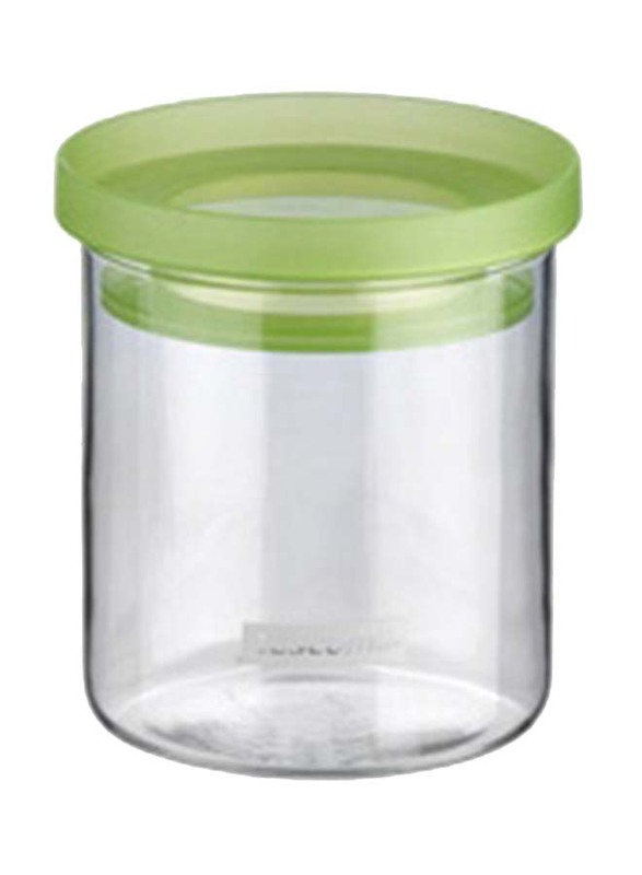 Tescoma Presto Food Jar, 0.5L, Green/Clear