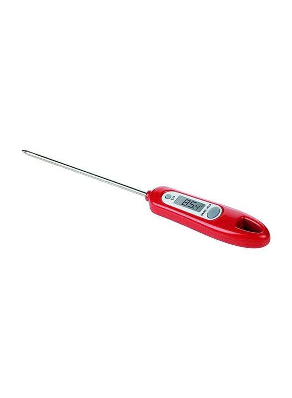 

Tescoma Digital Food Temperature Thermometer, Red/Silver