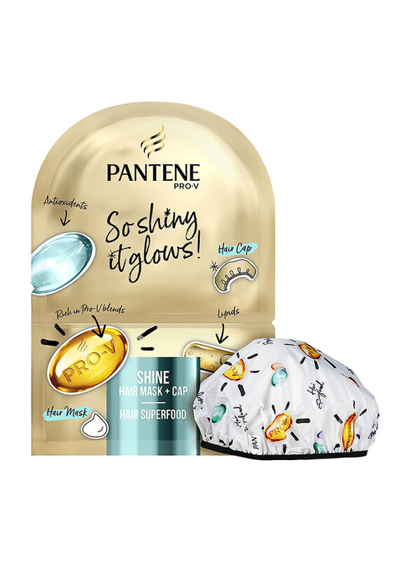 

Pantene Pro V Shine Hair Mask & Cap Softening Treatment, 20ml