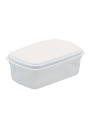 Addis Rectangle Food Container, 1.2L, White