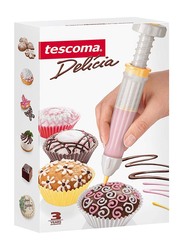 Tescoma Delicia Cake Decorating Pen, Transparent/Yellow