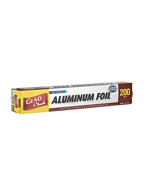 

Glad Aluminum Foil, 200 sq. ft