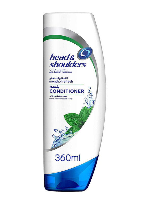 

Head & Shoulders Menthol Refresh Conditioner for Anti Dandruff Hair, 360ml