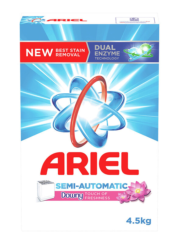 

Ariel Powder Laundry Detergent with Touch Of Downy Freshness, 4.5 KG