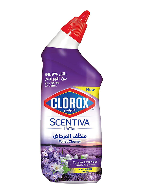 

Clorox Tuscan Lavender Bleach-Free Scentiva Toilet Cleaner, 709ml
