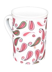 LTR Ceramic Printed Mug, 080314A, One Size, White/Red