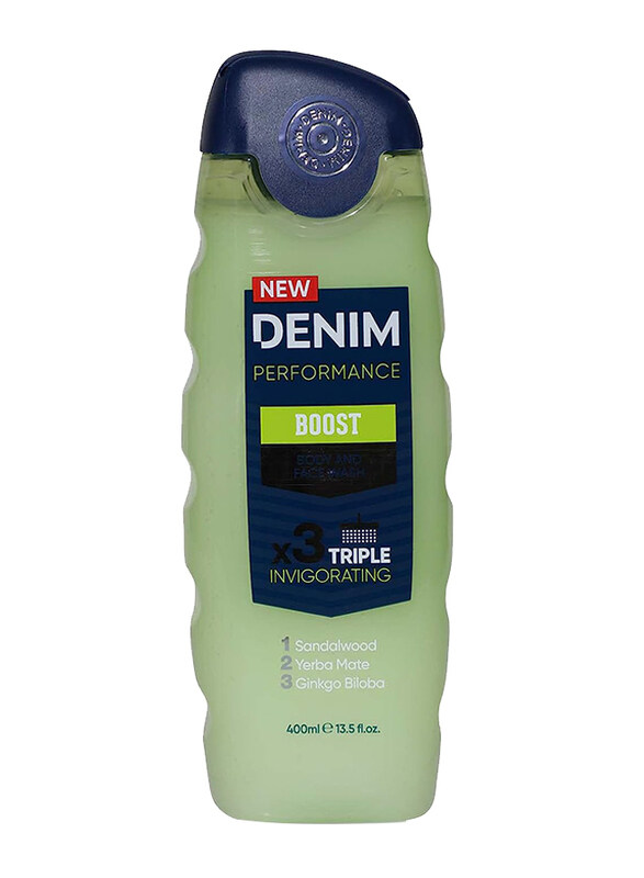 

Denim 2-in-1 Body & Face Wash Vitality, 400 ml