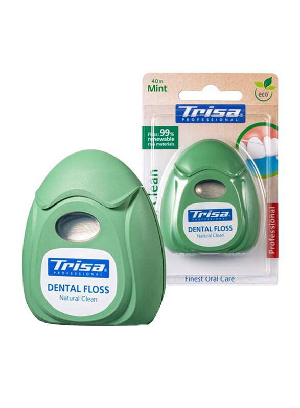 

Trisa Mint Natural Clean Dental Floss, 40m