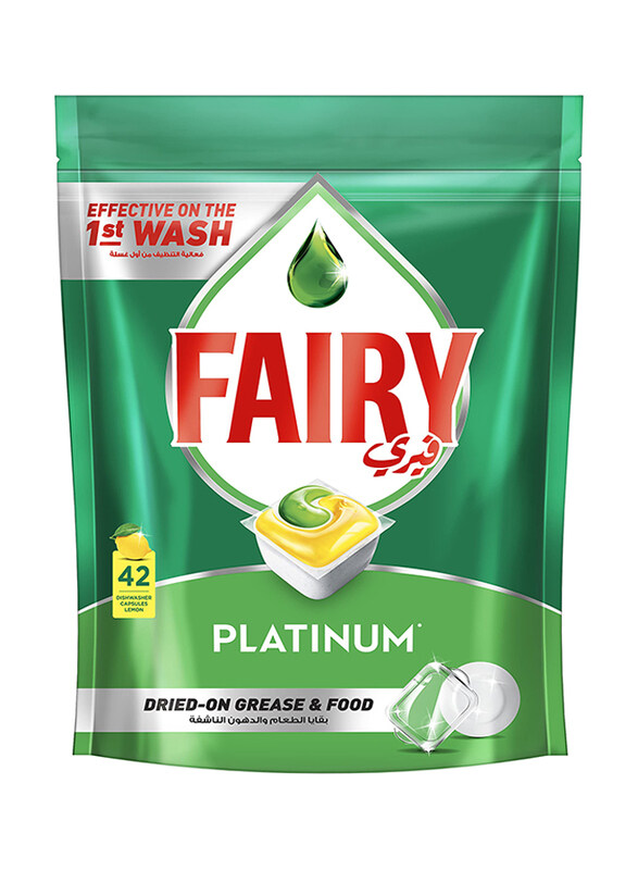 

Fairy Platinum Automatic Dishwasher Tablets, 42 Piece