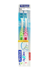 Trisa Flexible Soft Toothbrush, 2 Pieces