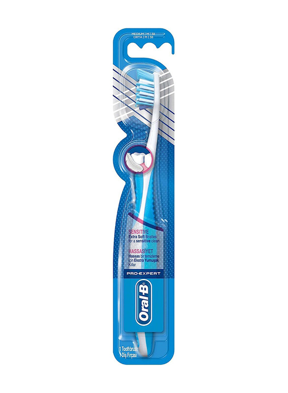 

Oral B Pro-Expert For Sensitive Gums Extra Soft Toothbrush, Multicolour