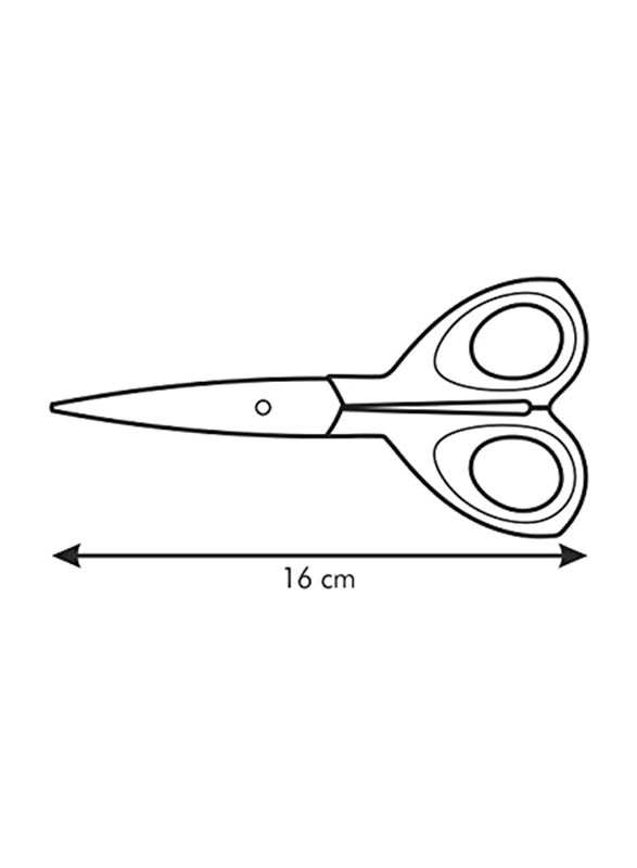 Tescoma 16cm Cosmo Household Scissors, Multicolour