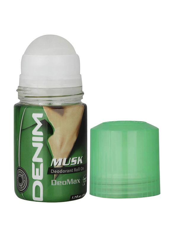 Denim Roll On Musk Deomax, 50 ml