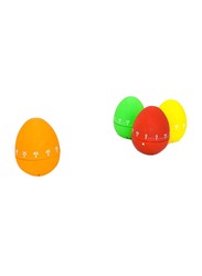 Gala 1-Piece Egg Shape Kitchen Timer, Assorted Colours