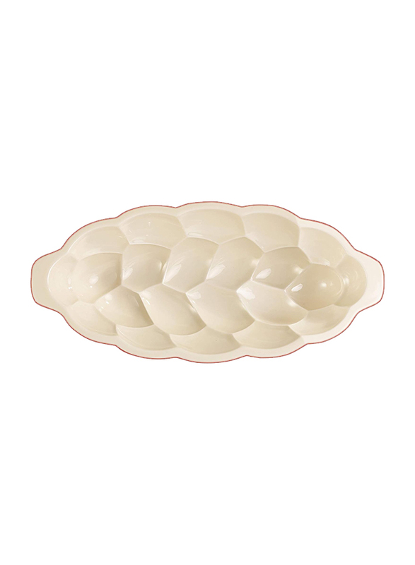 Tescoma Ceramic Braided Bread Pan-Delicia, 622208, Red