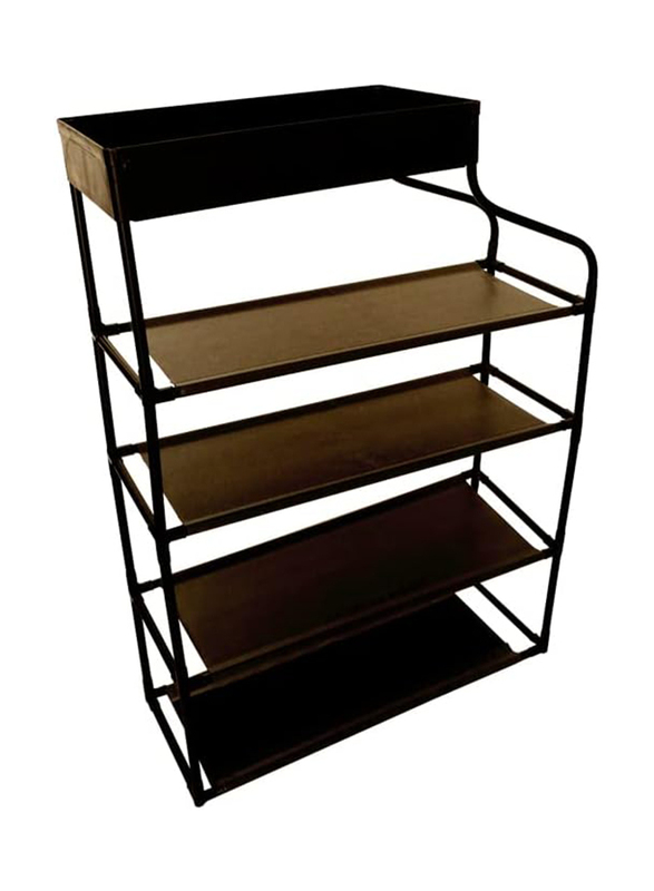 Rahalife Storage Shoe Rack With Stainless Steel Frame, Assorted Colour