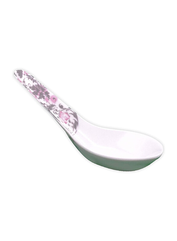 

Malaplast Thailand Spoon, PON MP-1, White/Pink