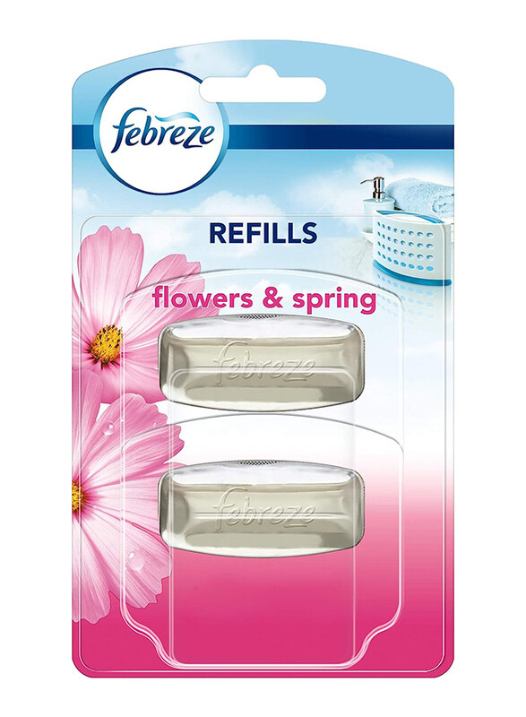 

Febreze Small Spaces Flowers and Spring Air Freshener Refill, 2 Pieces