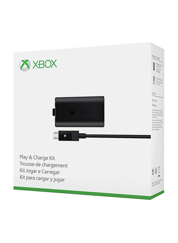 Xbox One Microsoft Play and Charge Kit, Black
