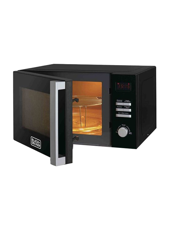 Black Decker 28L Microwave Oven with Grill, 700W, MZ2800PG-B5, Black