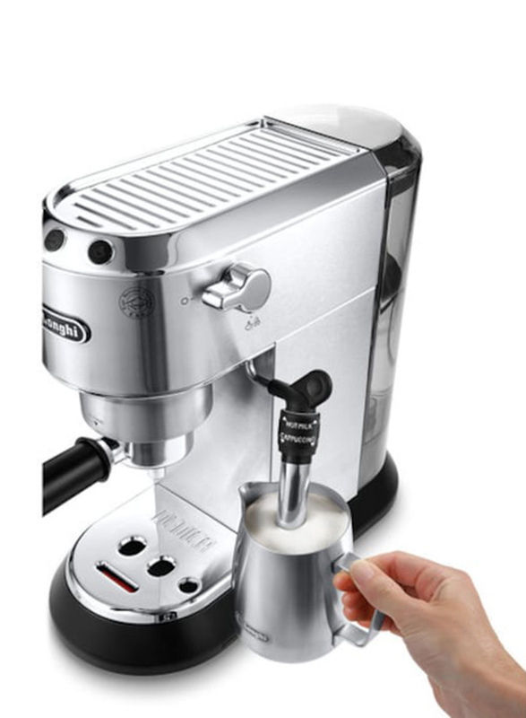Delonghi Espresso Coffee Machine, 1300W, EC685, Silver