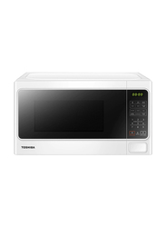 Toshiba 20L Solo Microwave Oven, MM-EM20P, White