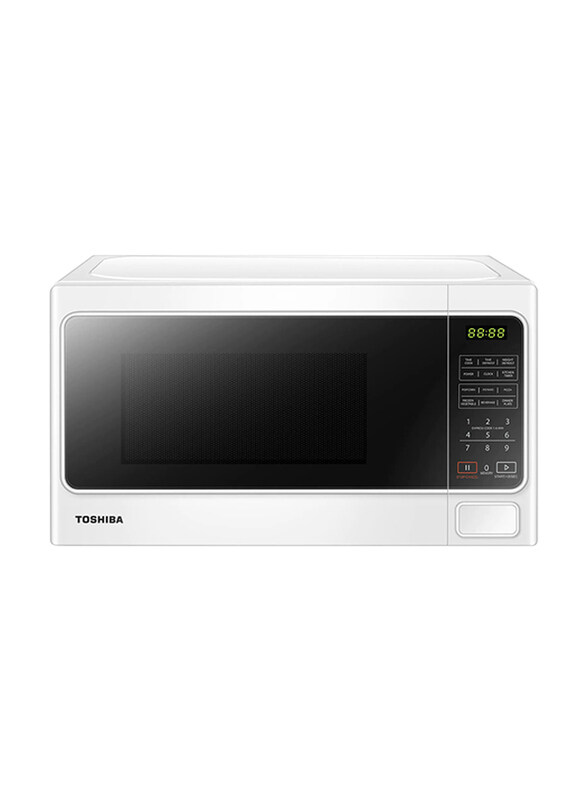 

Toshiba 20L Solo Microwave Oven, MM-EM20P, White