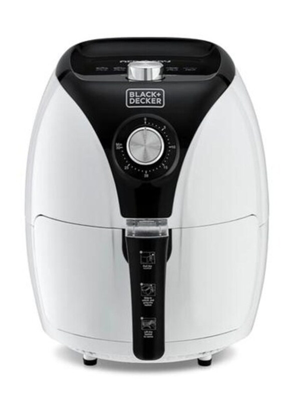 

Black+Decker Black Decker Air Fryer, 1500W, AF220-B5, White