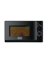 Black+Decker 20L Microwave Oven, 700W, MZ2020P-B5, Black