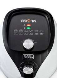 Black Decker Air Fryer, 1500W, AF220-B5, White