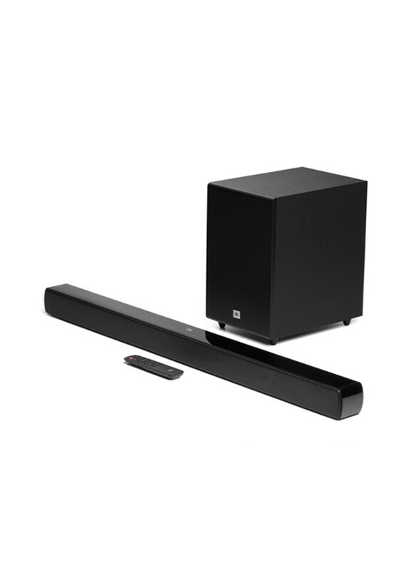 

JBL Cinema 2.1 Channel Sound Bar with Wireless Subwoofer, SB170, Black