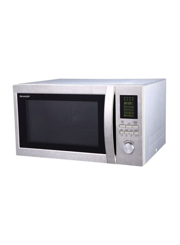 

Sharp 43L Microwave Oven with Child Lock, 1100W, R-45BT / BR(ST), White/Black