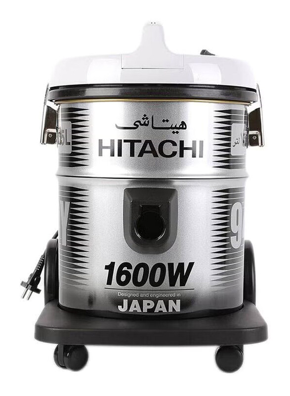 

Hitachi Electric Canister Vacuum Cleaner, 15L, 1600W, Cv-940Y, Platinum Grey