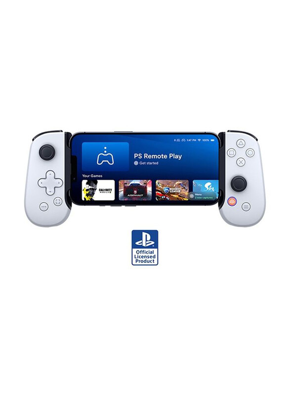 

N/a Backbone One (PlayStation Edition) Mobile Gaming Controller for iPhone, BB-02-W-S, White