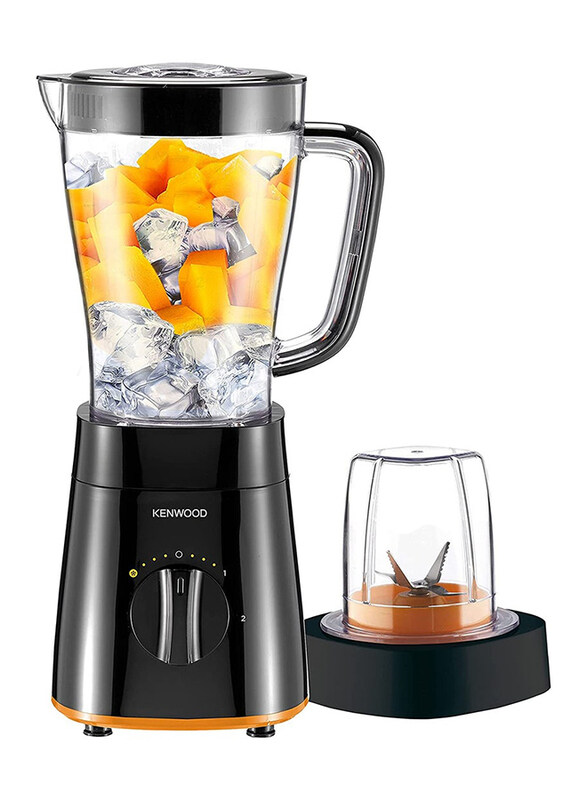 

Kenwood 2L Blender/Smoothies Maker with Multi Mill (Grinder/Chopper) & Ice Crush Function, 500W, BLP15.150BK, Black