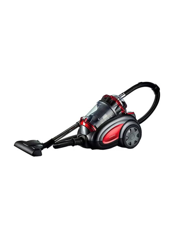 

Kenwood Multi Cyclonic Canister Vacuum Cleaner, 3.5L, 2200W, VBP80, Black/Red/Silver