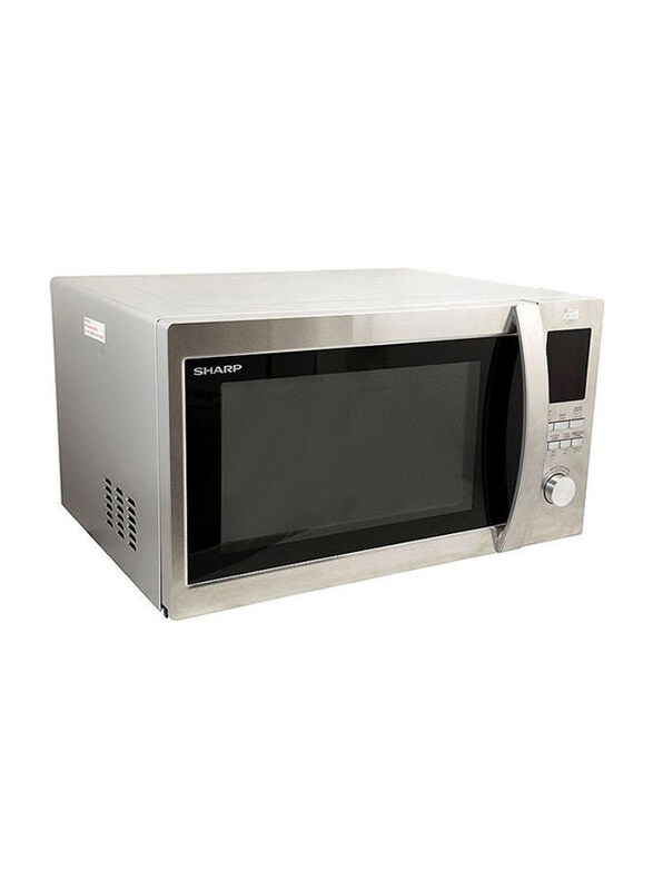 

Sharp 43L Microwave Oven, 1100W, R-45BT, Silver/Black