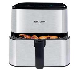 Sharp Air Fryer 1600 Watts, 7 Liters,8 Cook Menu, Non-stick coating - KF-AF70RT-S3