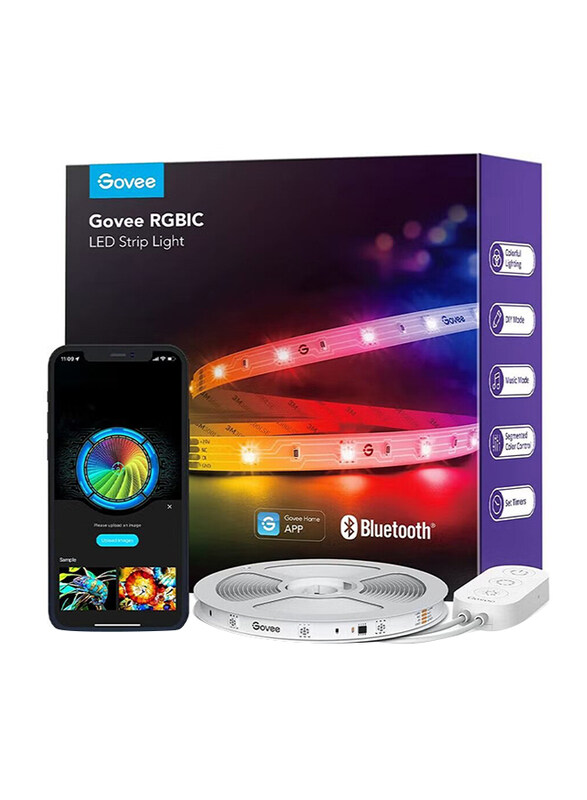 

Govee RGBIC LED Strip Light Set, Multicolour