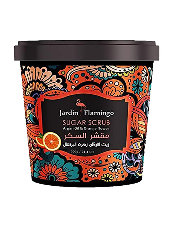 

Jardin Flamingo Argan Oil and Orange Flower Sugar Scrub, 600gm