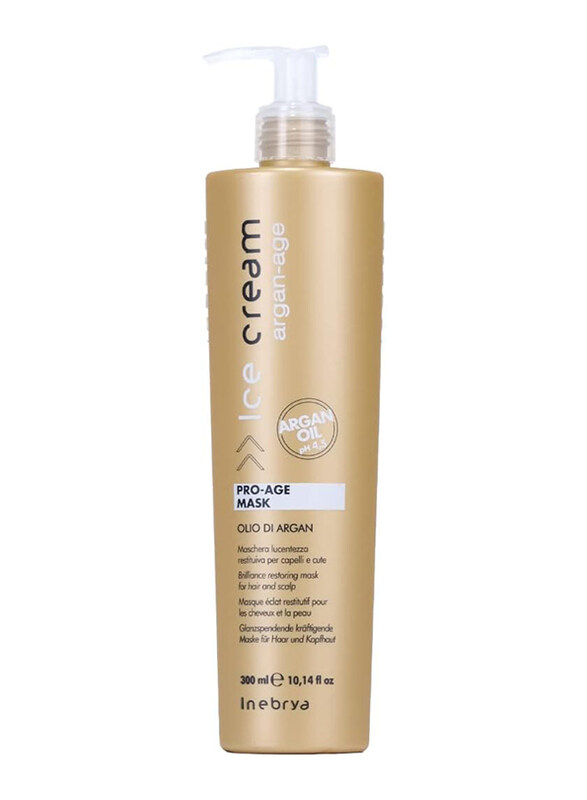 

Inebrya Ice Cream Argan Age Pro-Age Mask for All Hair Types, 300ml