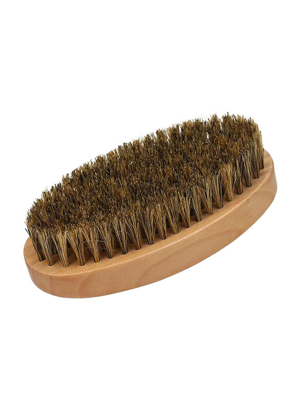 

Anself Beard Brush with Wooden Handle, Brown