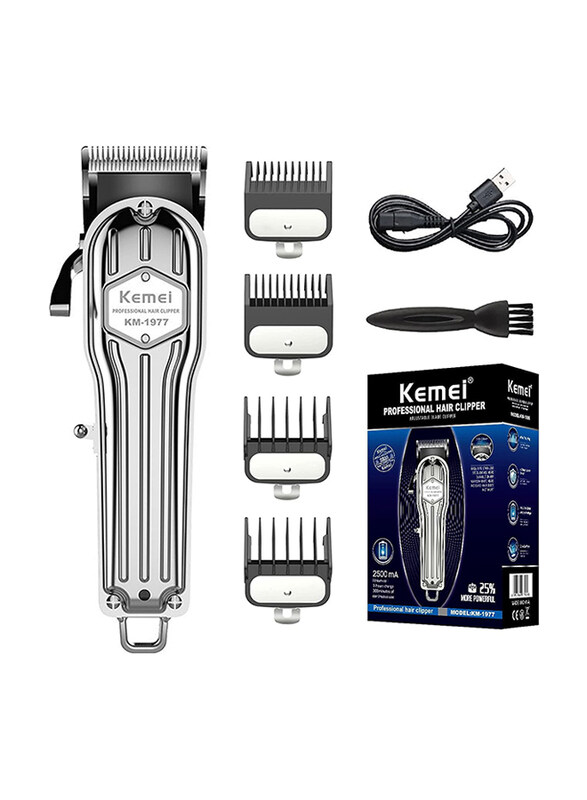 

Kemei Hair Clippers for Men, Silver