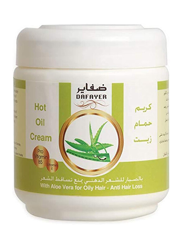 

Dafayer Aloe Vera Hot Oil Cream for Oily Hair, 250g