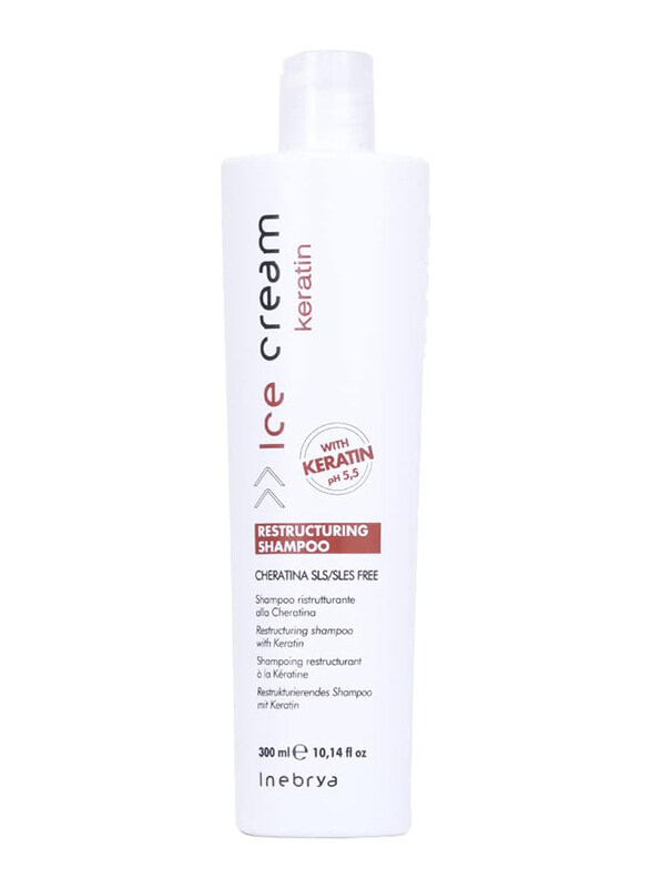 

Inebrya Ice Cream Keratin Restructuring Shampoo for All Hair Types, 300ml