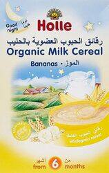 Holle Organic Milk Wholegrain Cereal with Bananas, 250g