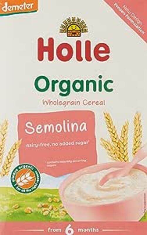 

Holle Organic Wholegrain Semolina Cereal