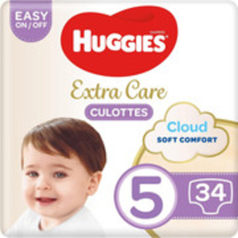 

Huggies Extra Care Pants - Size 5, 12-17 kg, 34 Diaper Pants