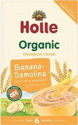 Holle Organic Wholegrain Banana Semolina Cereal